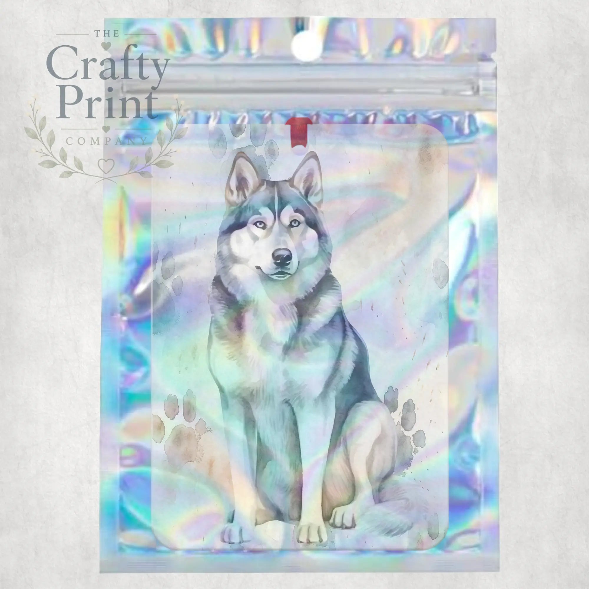 Husky Paw Print Car Air Freshener - Vehicle Fresheners