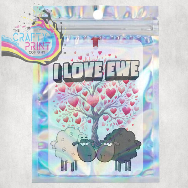 I Love Ewe Car Air Freshener - Vehicle Fresheners