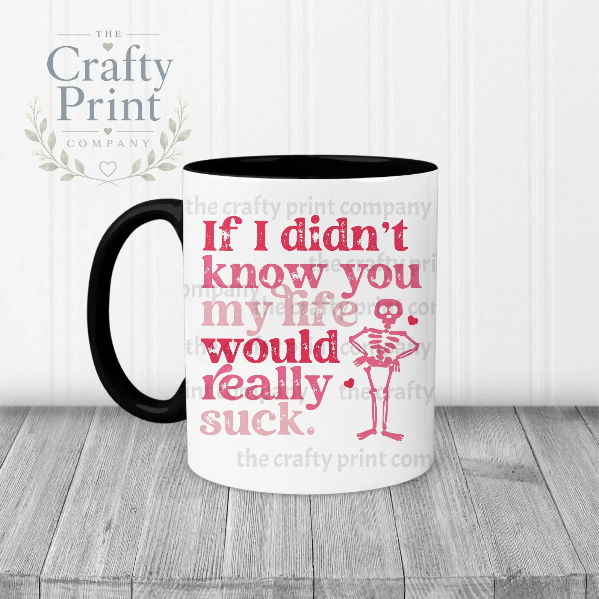If I didn’t know you Mug - Black Handle & Inner - Mugs