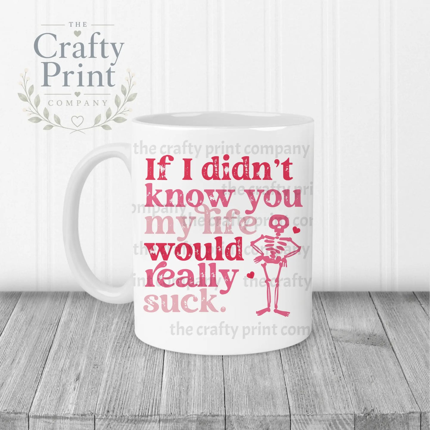 If I didn’t know you Mug - White Handle & Inner - Mugs