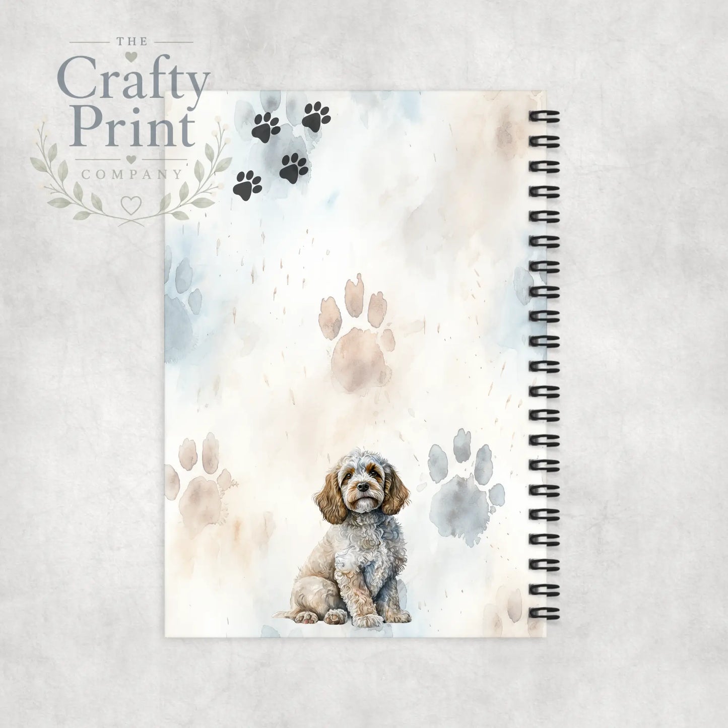 Impawtant Notes Cockapoo Notebook - Notebooks & Notepads