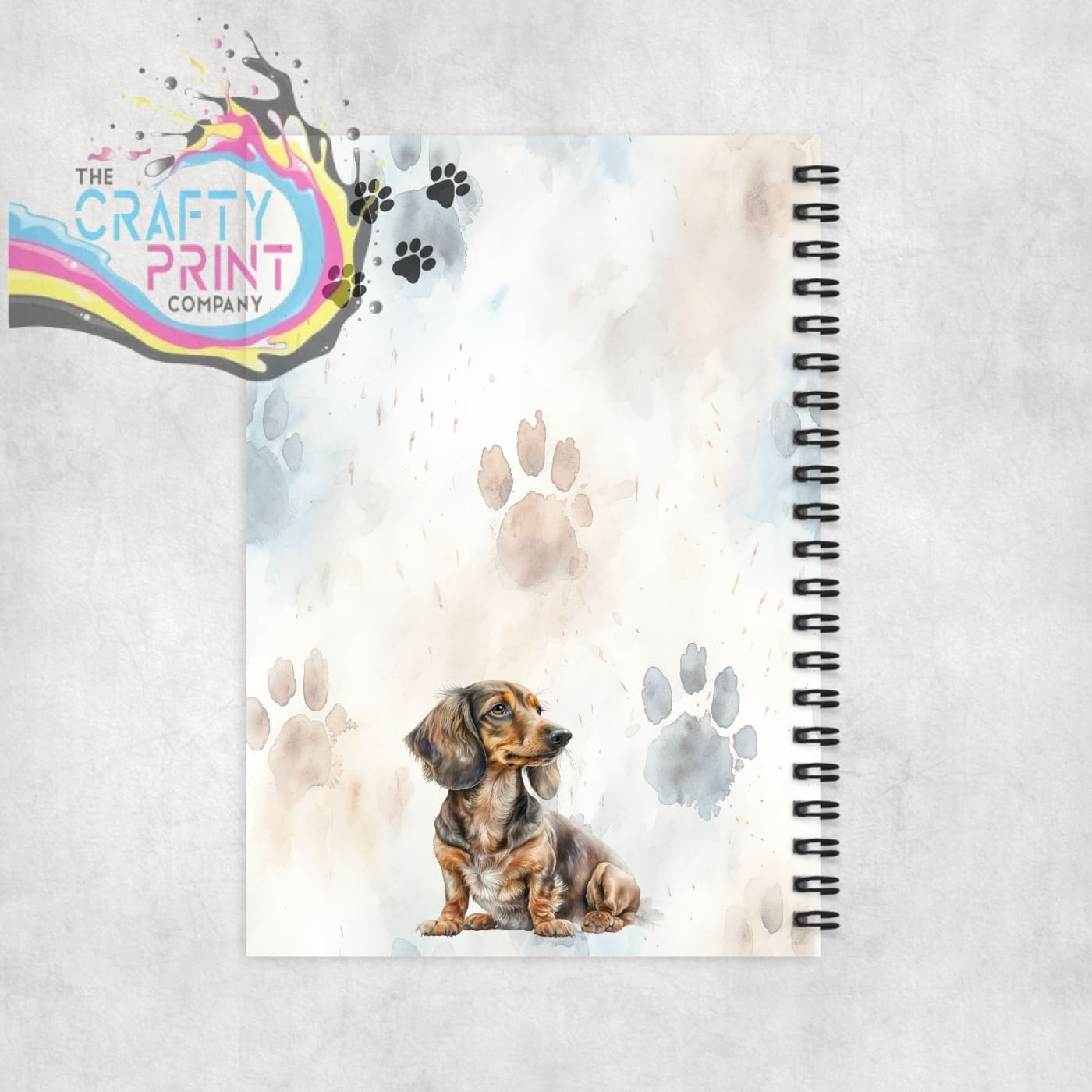 Impawtant Notes Dachshund Notebook - Notebooks & Notepads