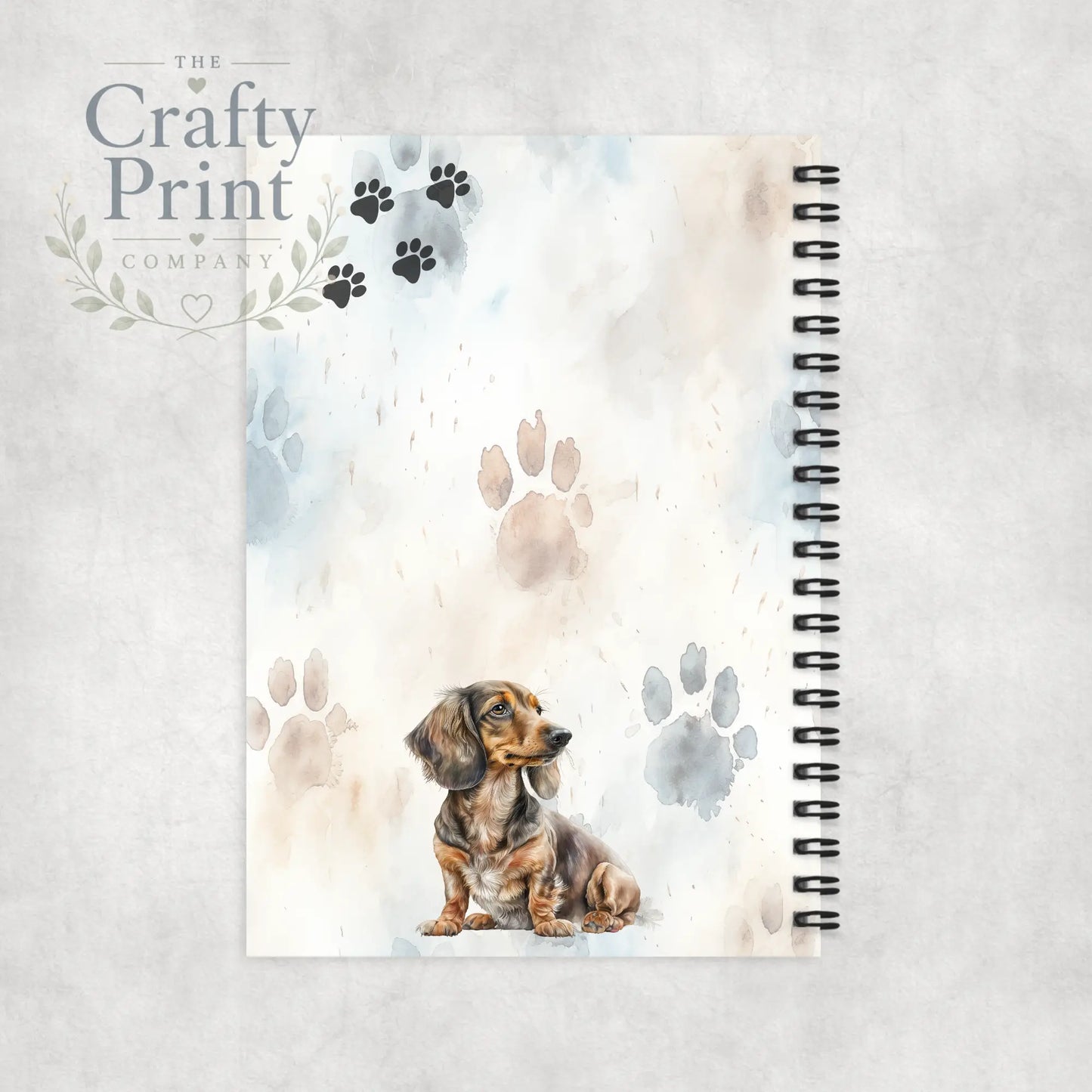 Impawtant Notes Dachshund Notebook - Notebooks & Notepads