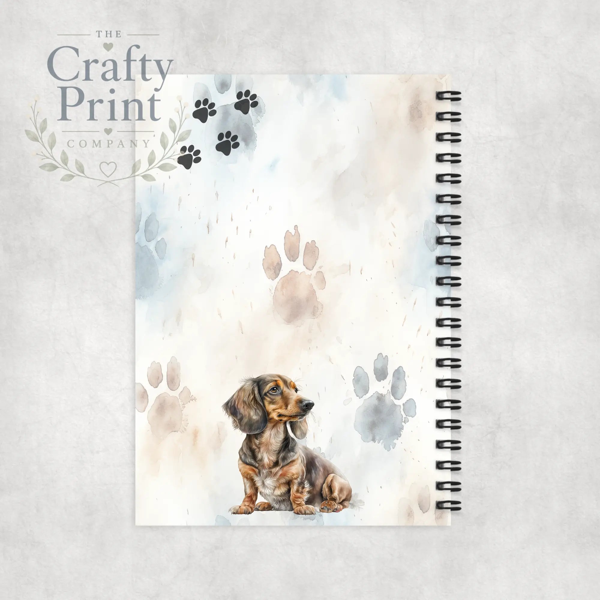 Impawtant Notes Dachshund Notebook - Notebooks & Notepads