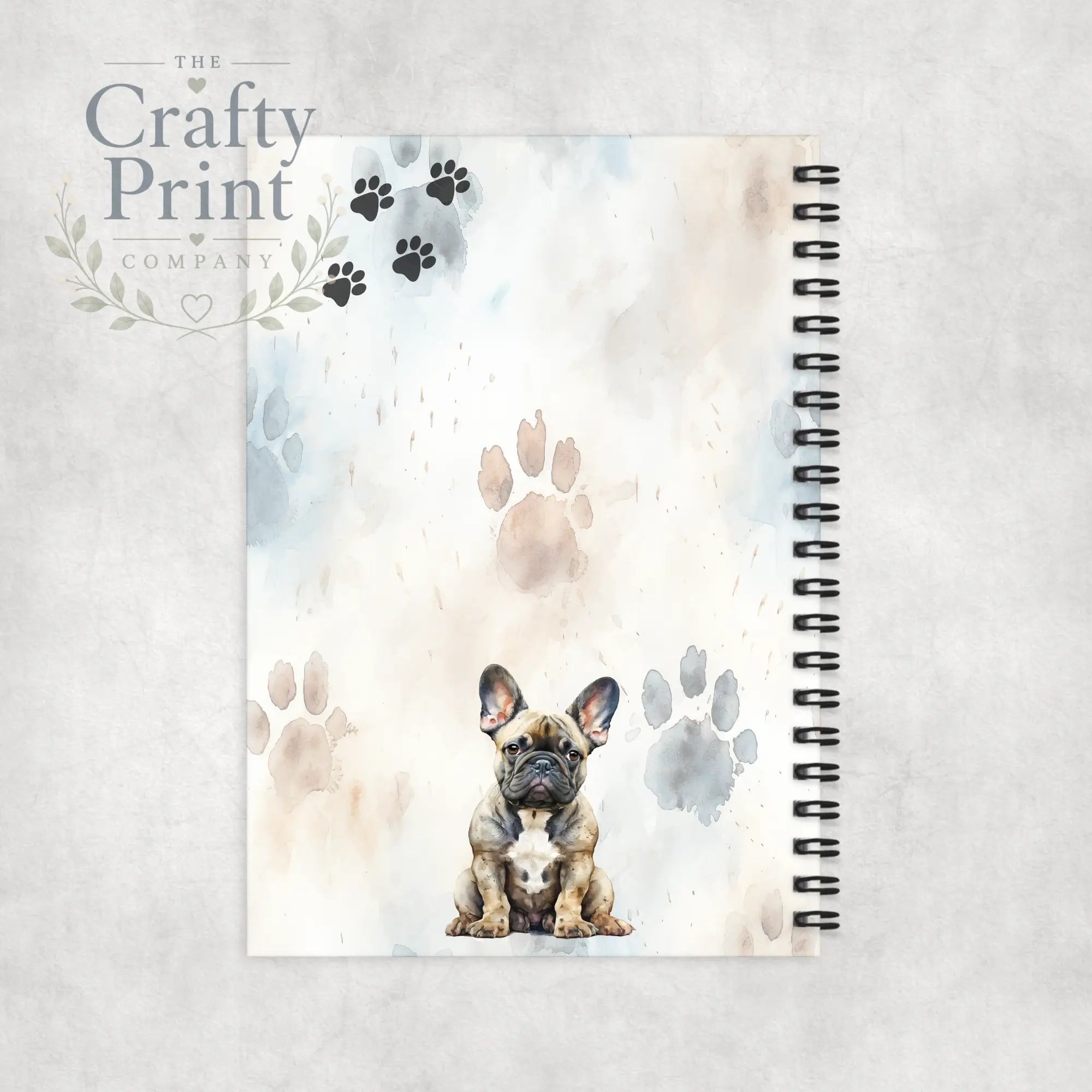 Impawtant Notes French Bulldog Notebook - Notebooks &