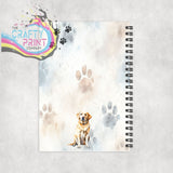 Impawtant Notes Labrador Notebook - Notebooks & Notepads