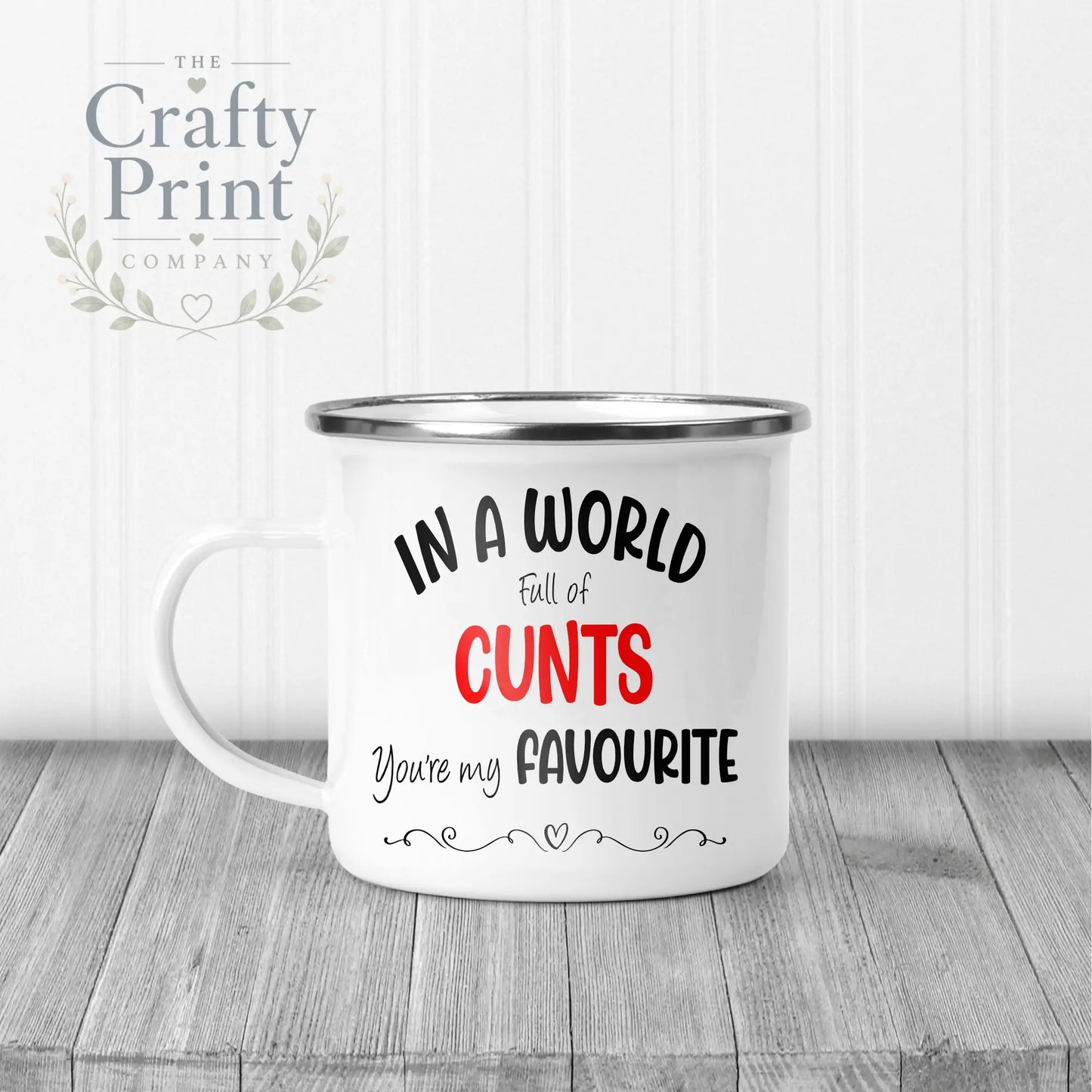 In a world full of ***** Mug - Enamel - Mugs