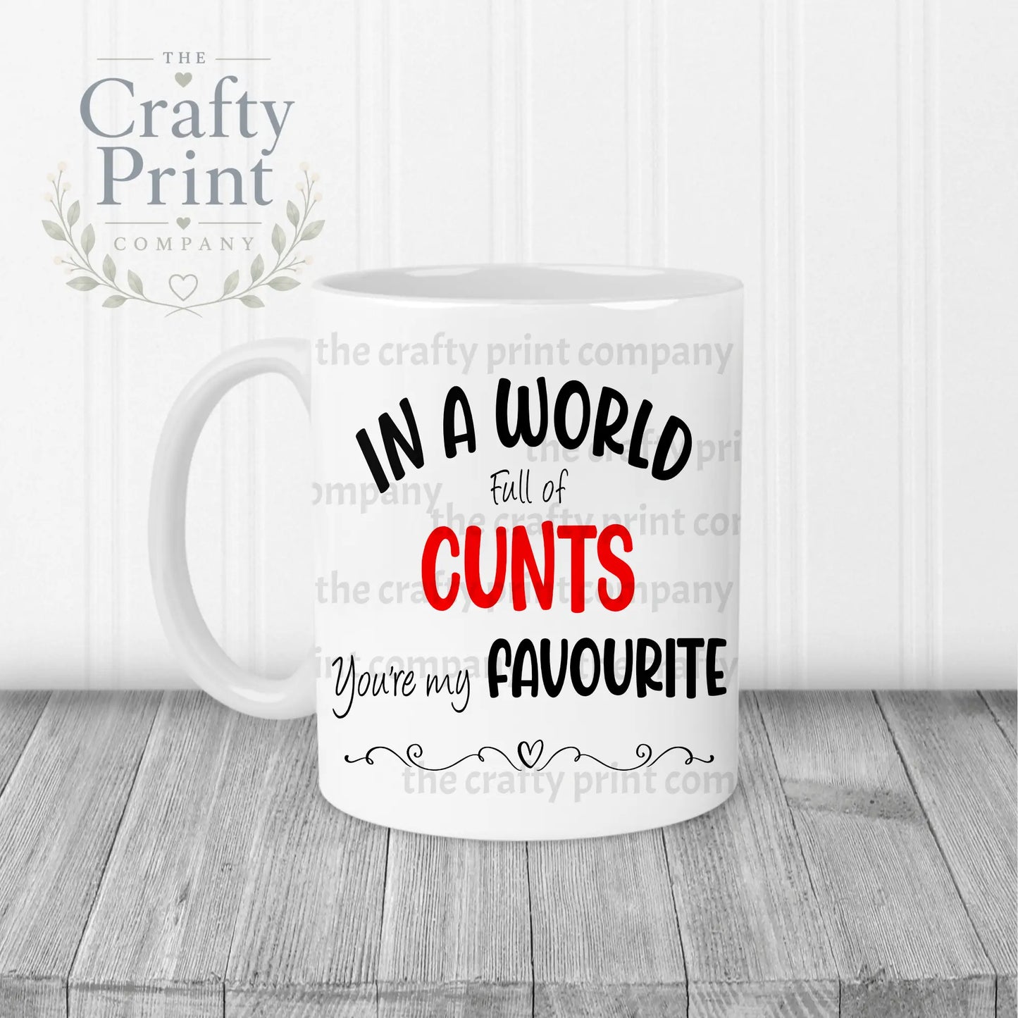 In a world full of ***** Mug - White Handle & Inner - Mugs