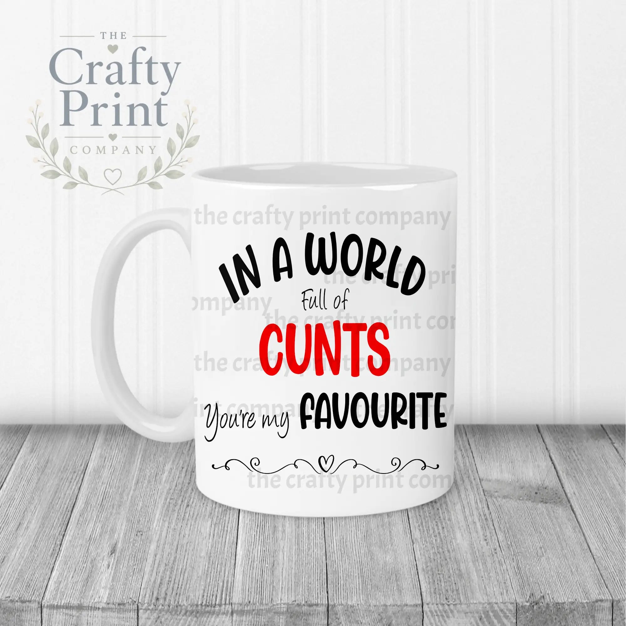 In a world full of ***** Mug - White Handle & Inner - Mugs