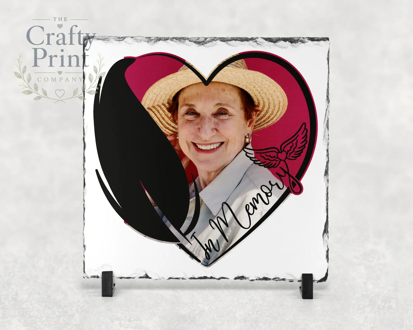 In Memory Square Slate - Gift Giving