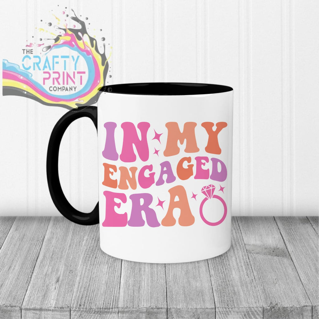 In my Engaged Era Mug - Black Handle & Inner - Mugs