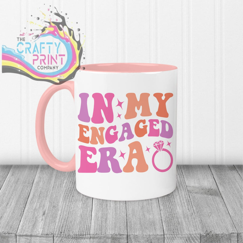 In my Engaged Era Mug - Pink Handle & Inner - Mugs