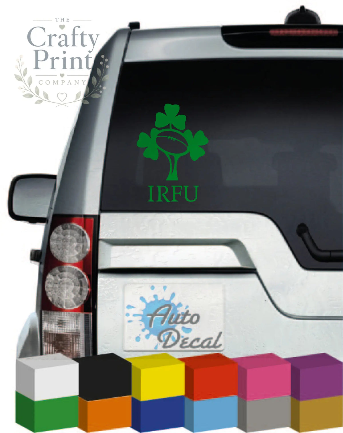 Irish Rugby Novelty Car Sticker - Bumper Stickers
