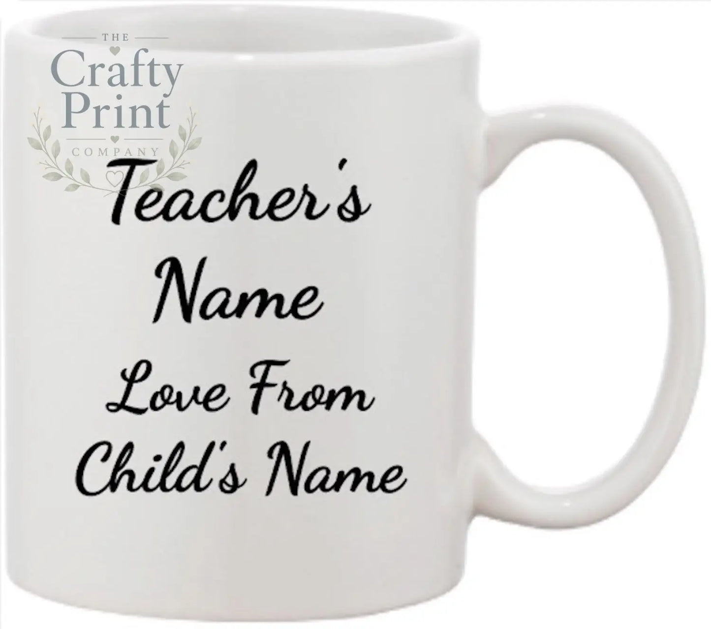 It takes a Big Heart to shape little minds Personalised Mug