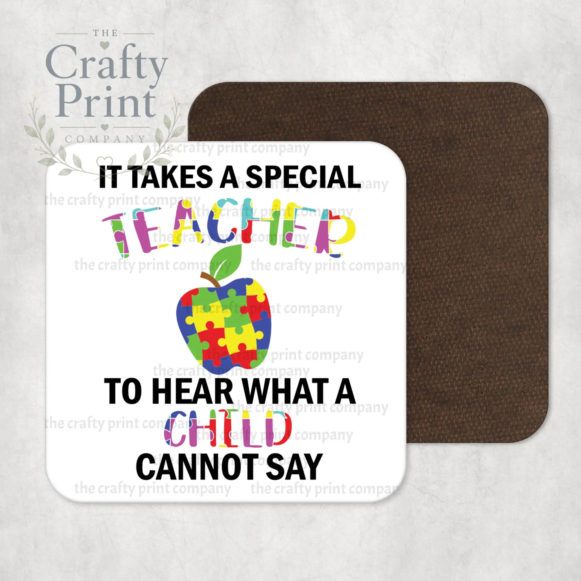 It takes a special teacher Autism Coaster - Coasters