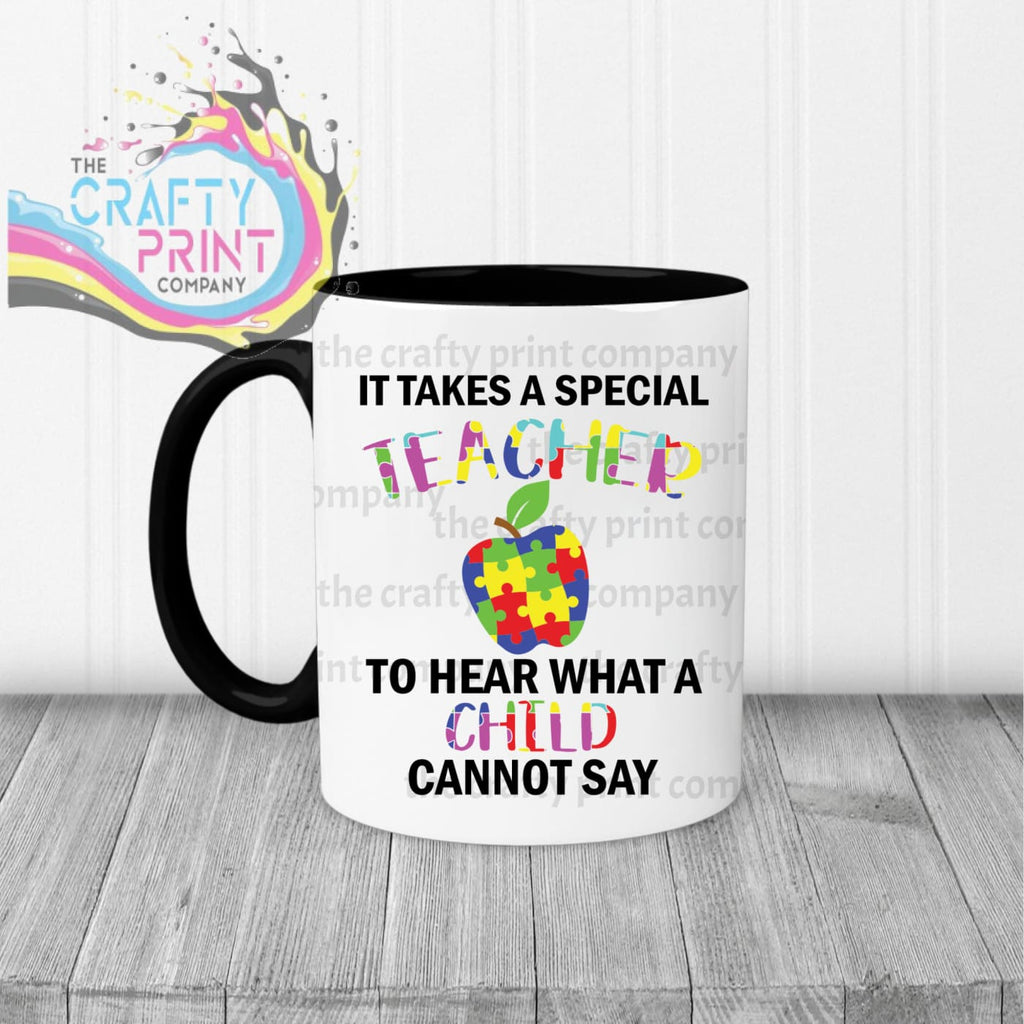 It takes a special teacher autism Mug - Mugs