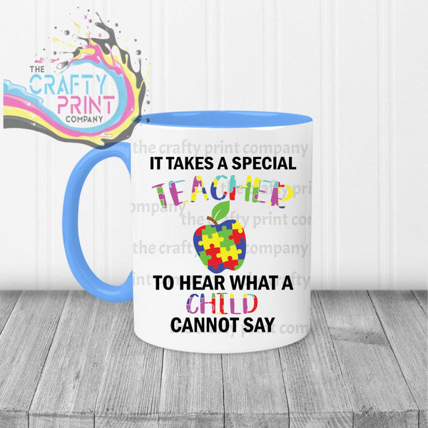 It takes a special teacher autism Mug - Mugs