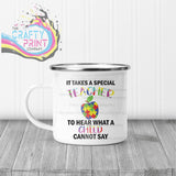 It takes a special teacher autism Mug - Mugs