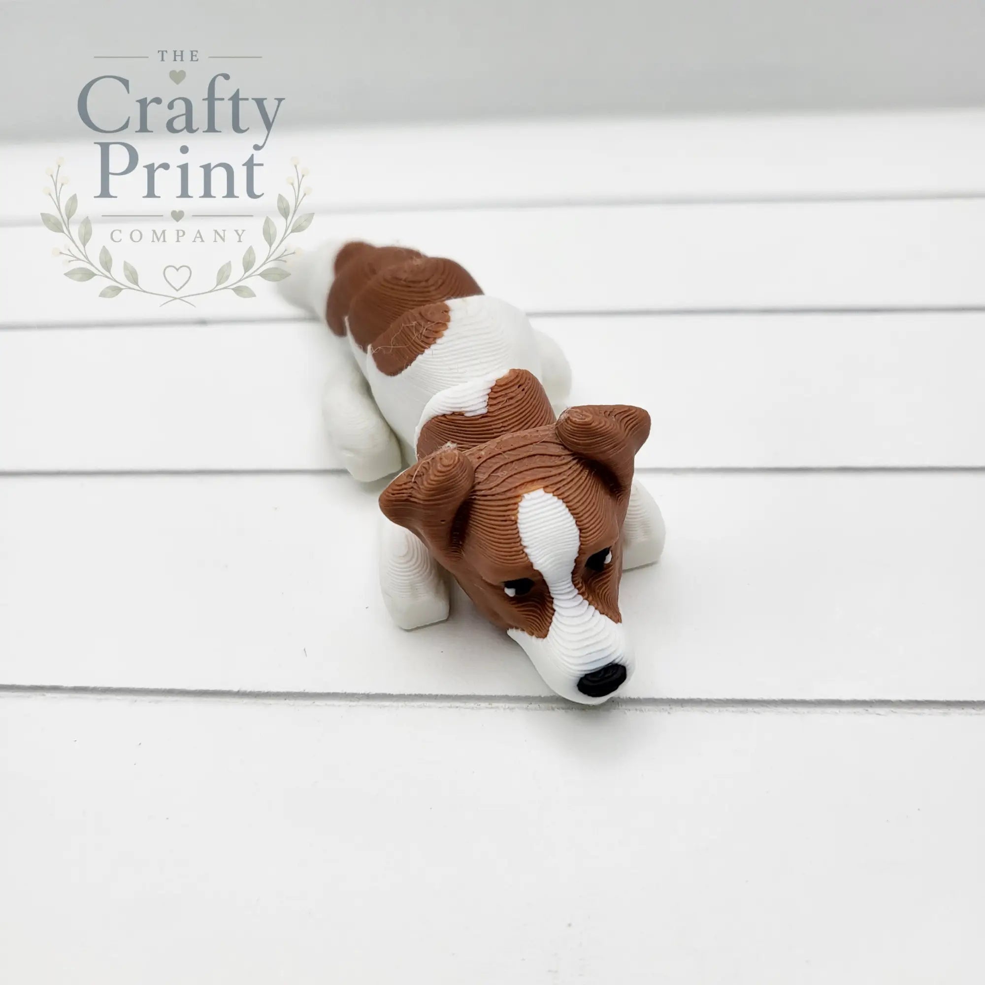 Jack Russell Articulated Flexi Keyring/Fidget