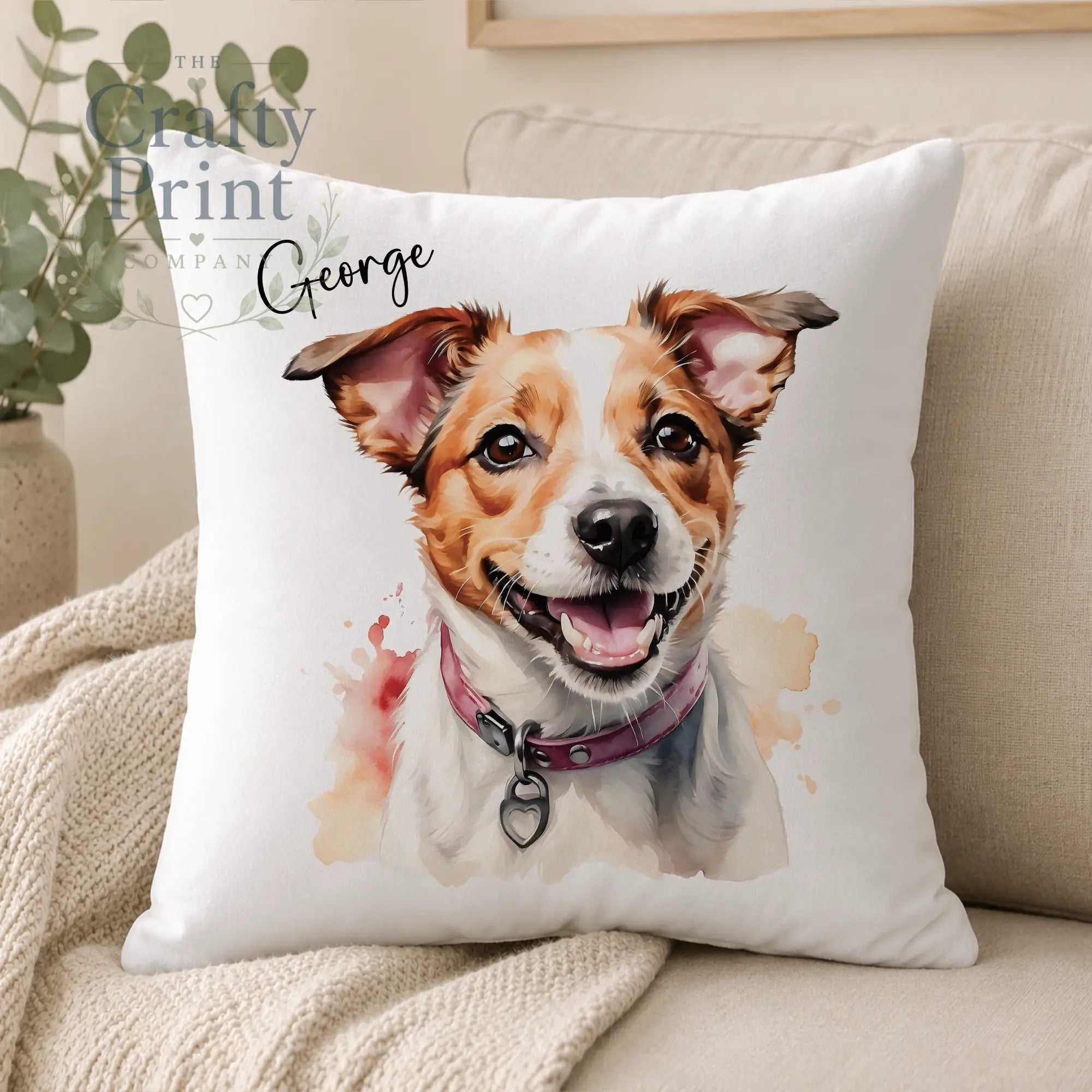 Jack Russell Terrier Cushion