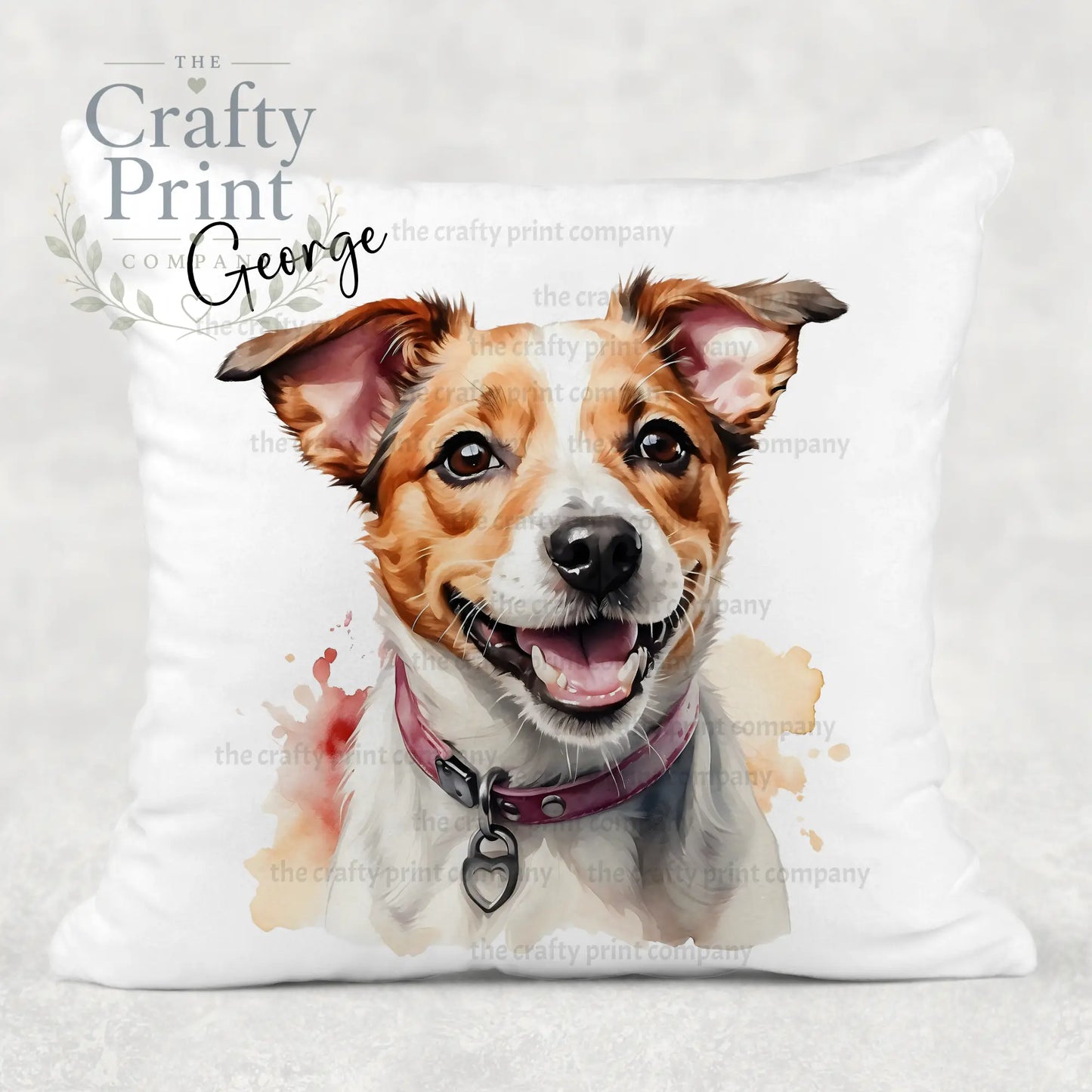 Jack Russell Terrier Cushion - Chair & Sofa Cushions