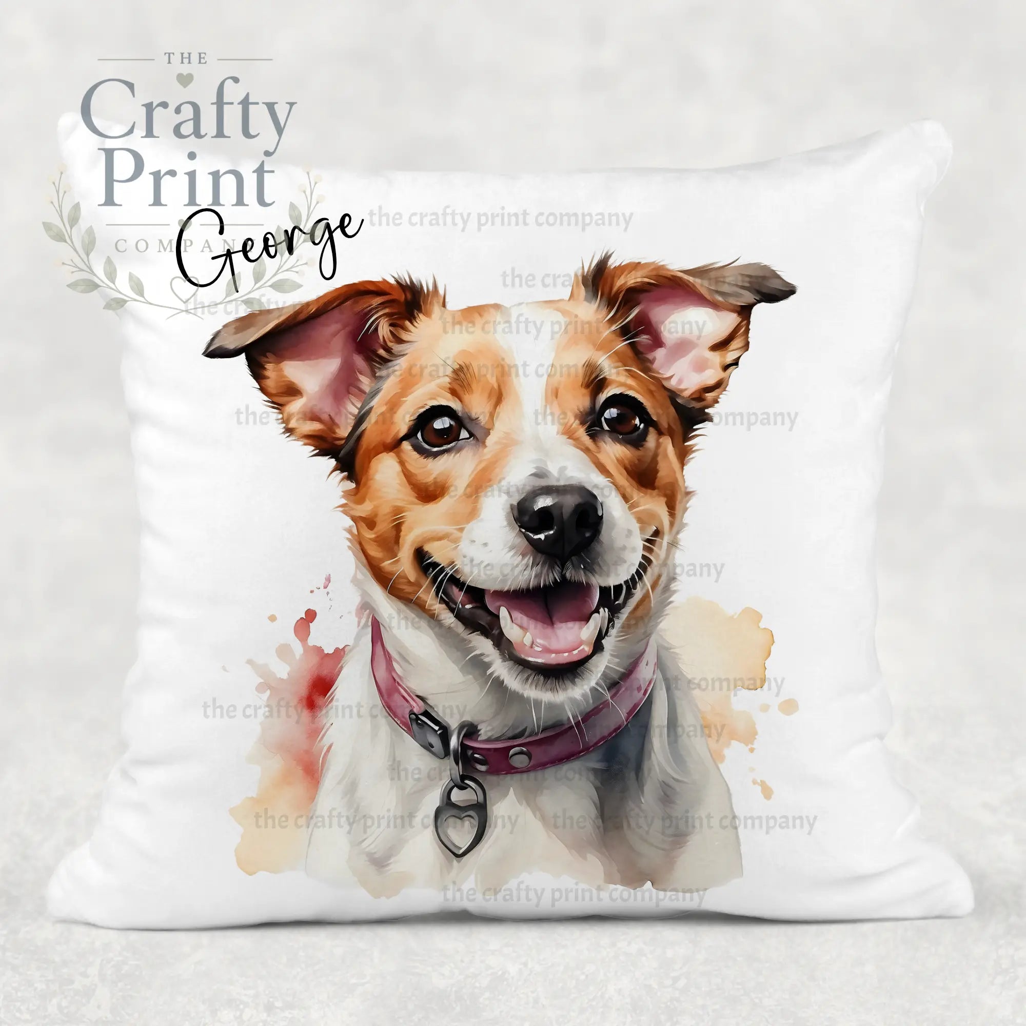 Jack Russell Terrier Cushion - Chair & Sofa Cushions