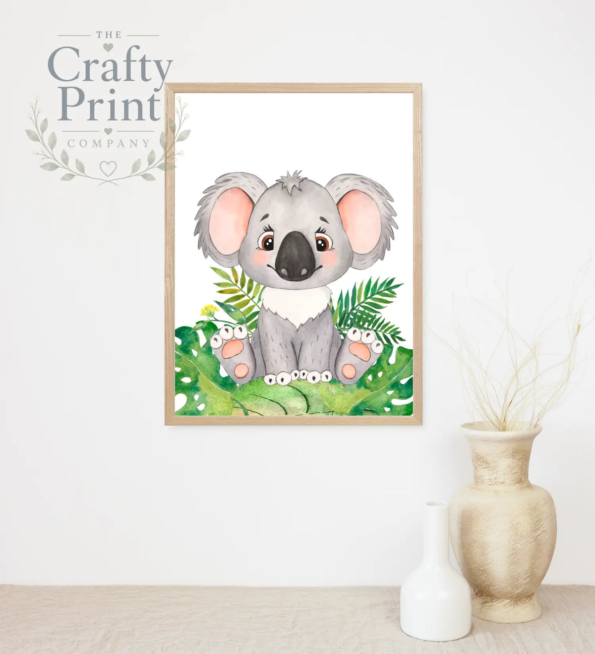 Koala Baby Animal Print - Posters Prints & Visual Artwork