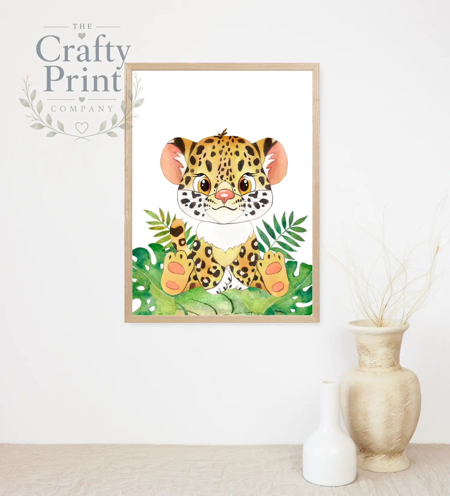 Leopard Baby Animal Print - Posters Prints & Visual Artwork