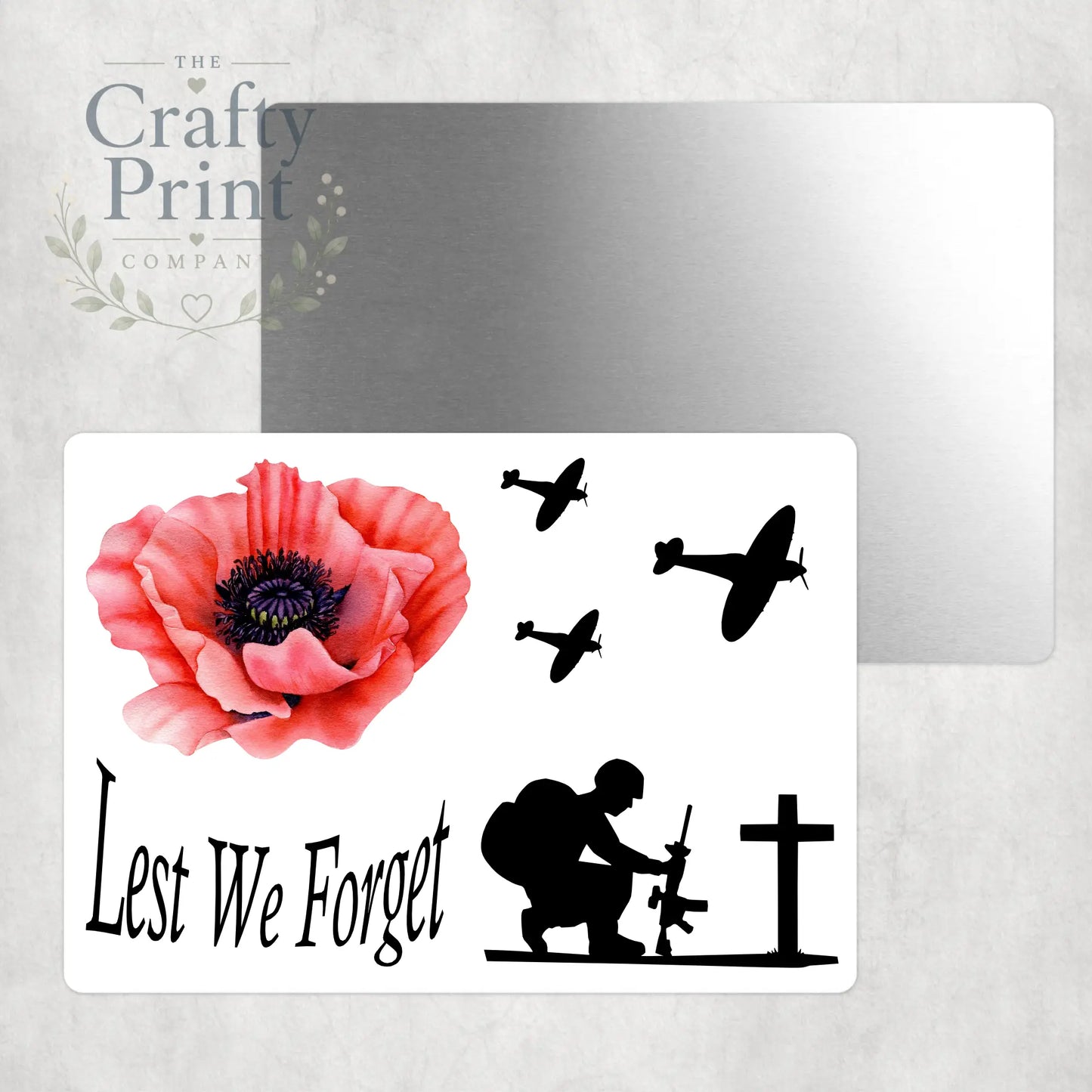 Lest We Forget Aluminium Sign - Signage