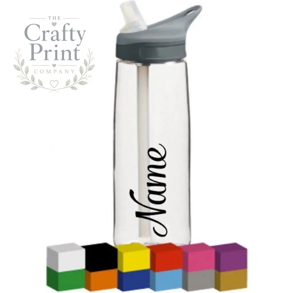 Love Island Font for Bottle Vinyl Decal - Black