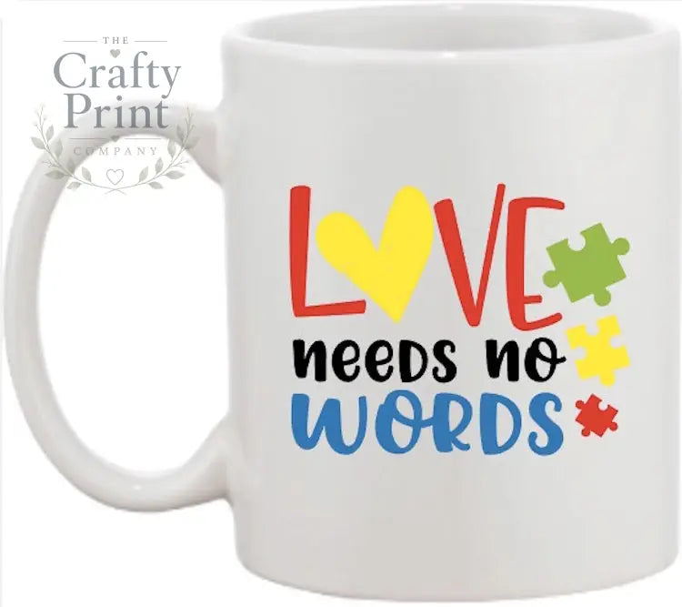 Love needs no words Mug - Mugs