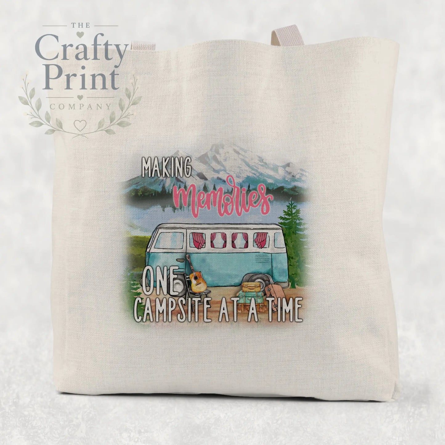 Making memories one campsite at a time Cotton Tote Bag