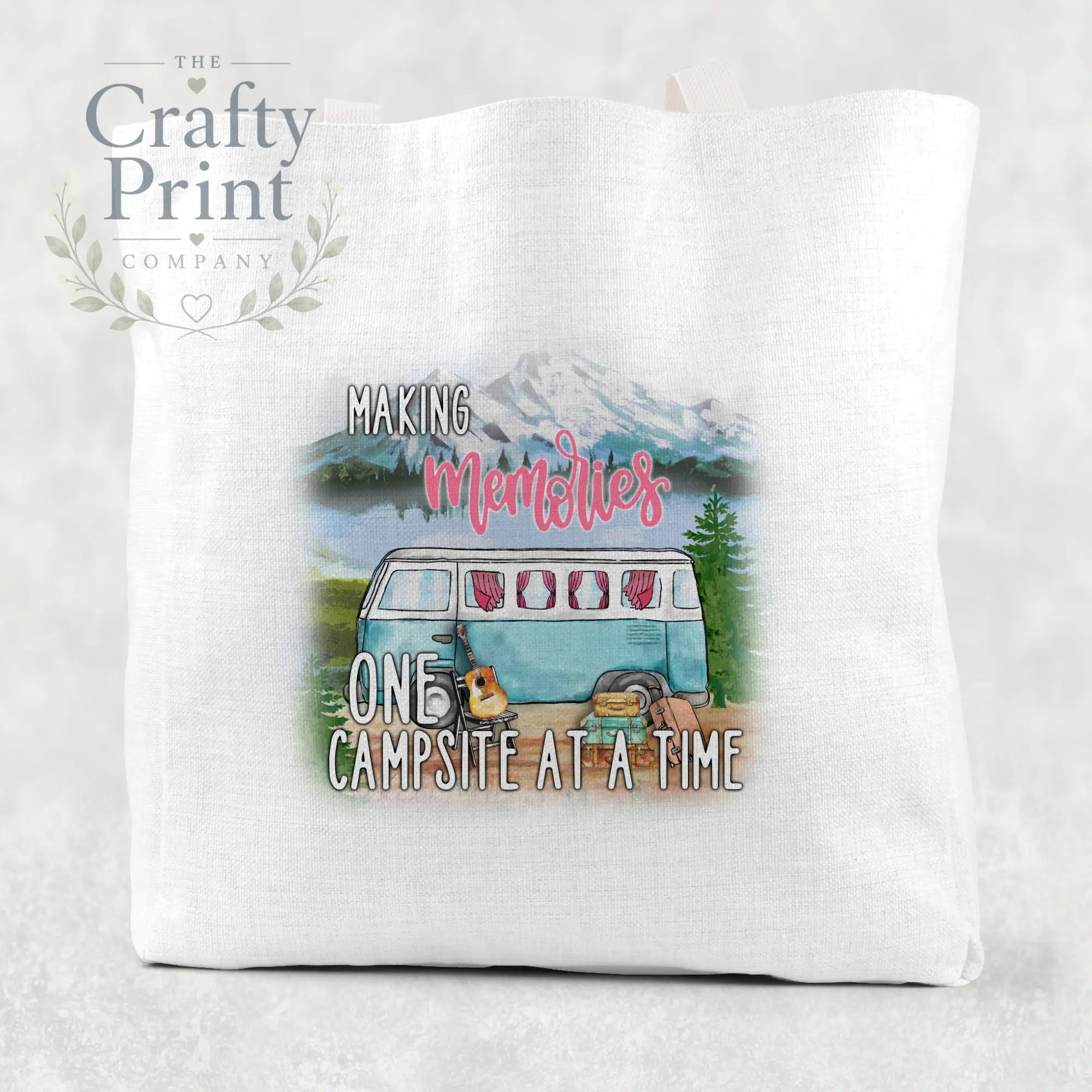 Making memories one campsite at a time Cotton Tote Bag