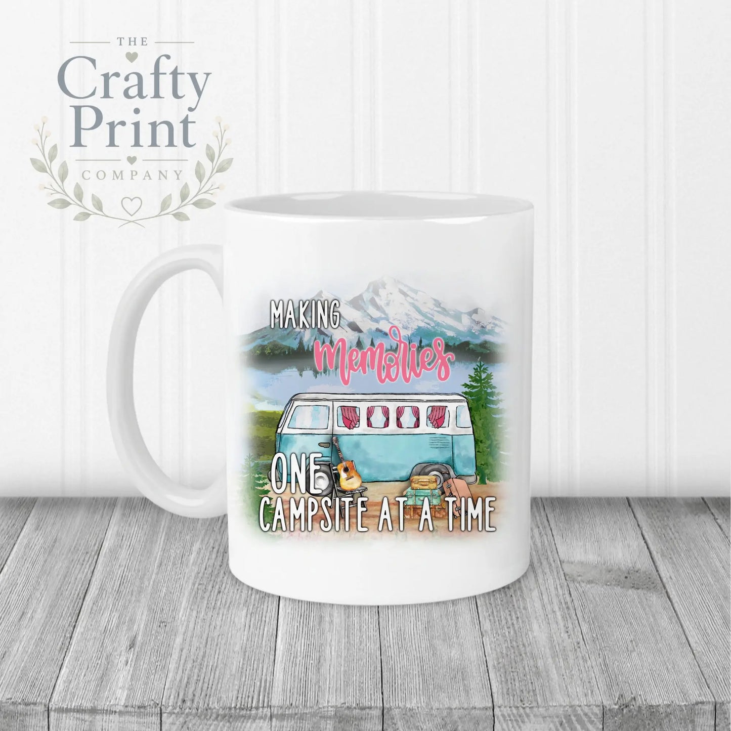 Making memories one campsite at a time Mug - White Handle &