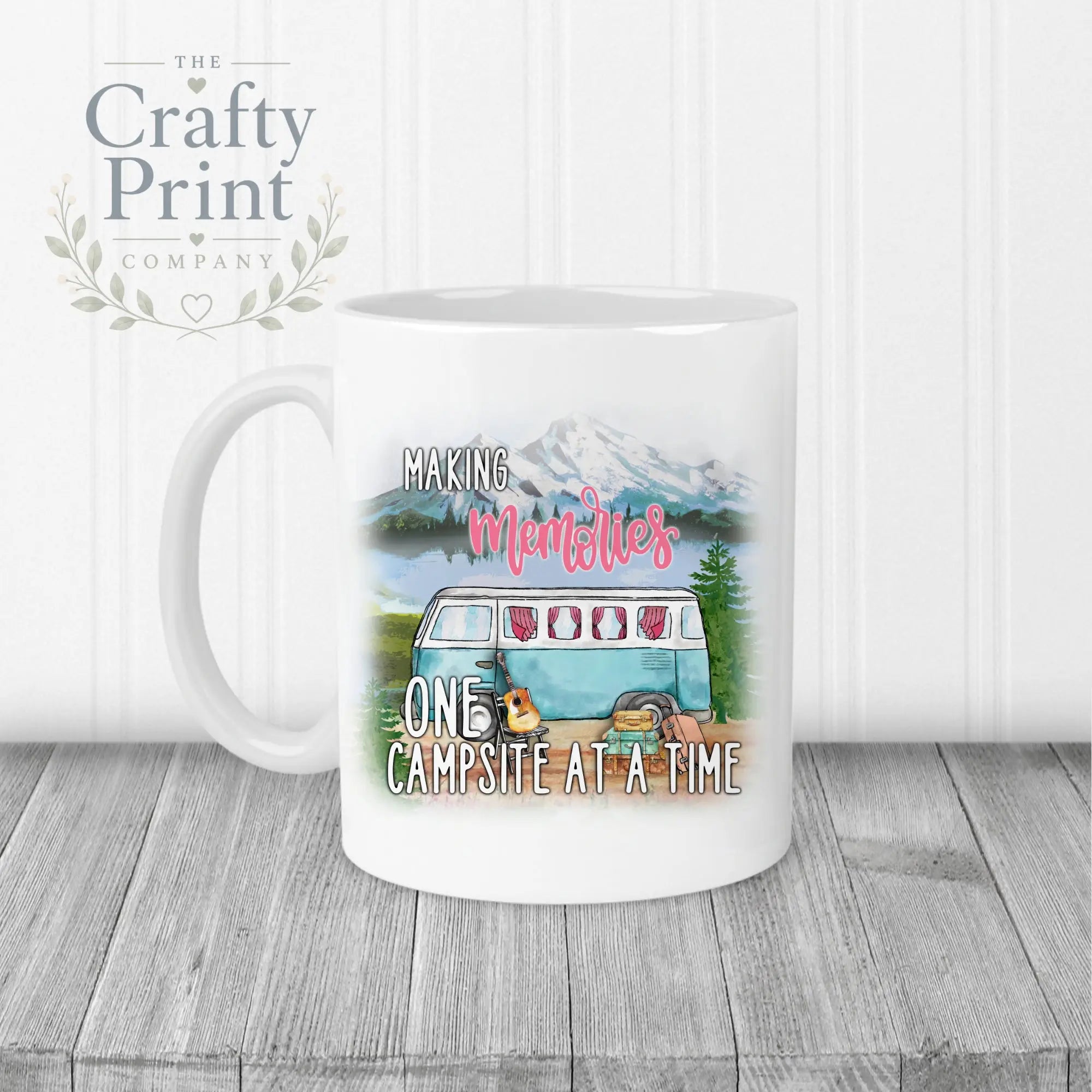 Making memories one campsite at a time Mug - White Handle &