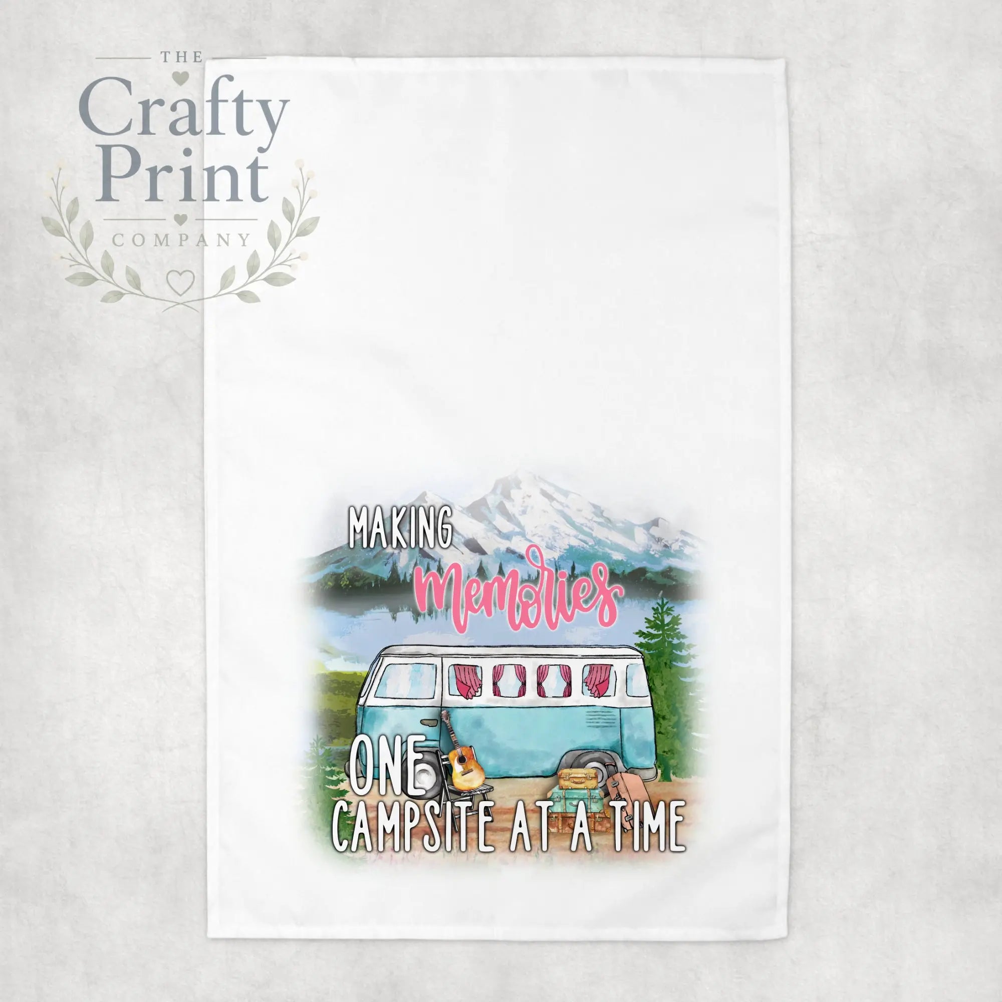 Making memories one campsite at a time Tea Towel - Kitchen