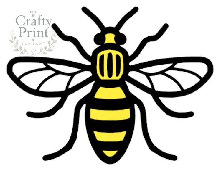 Manchester Bee Vinyl Car Sticker - Bumper Stickers