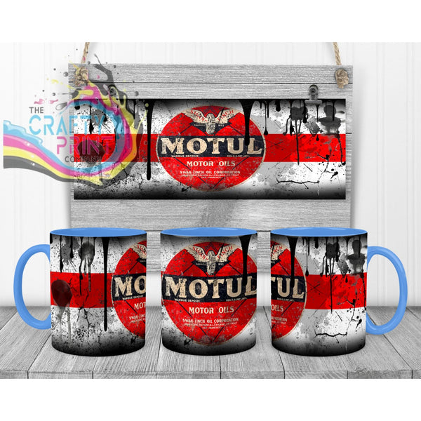 Motol Dirty Mug - Blue Handle & Inner Mugs