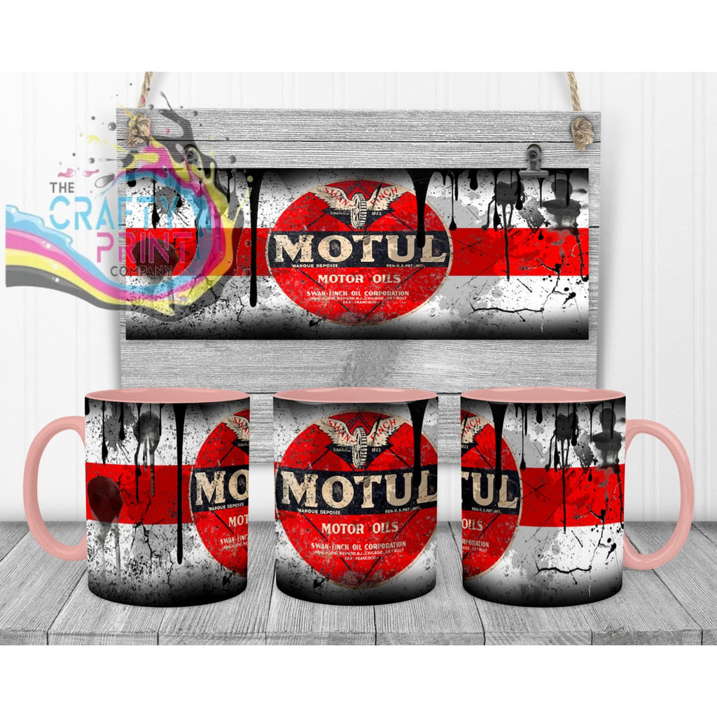 Motol Dirty Mug - Pink Handle & Inner Mugs