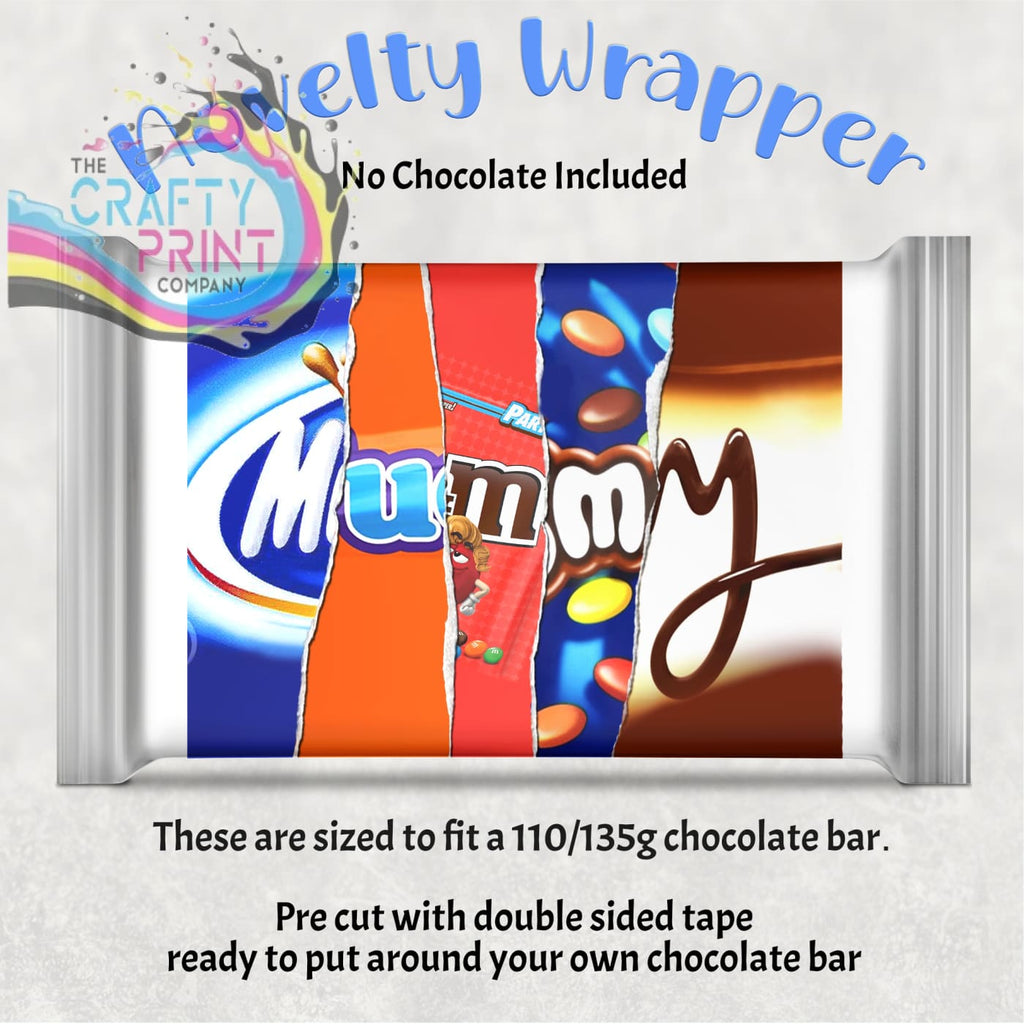 Mummy Chocolate Bar Wrapper - Gift Wrapping