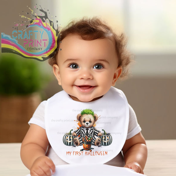 My 1st Halloween Beetle Bear Baby Bib & Toddler Clothing