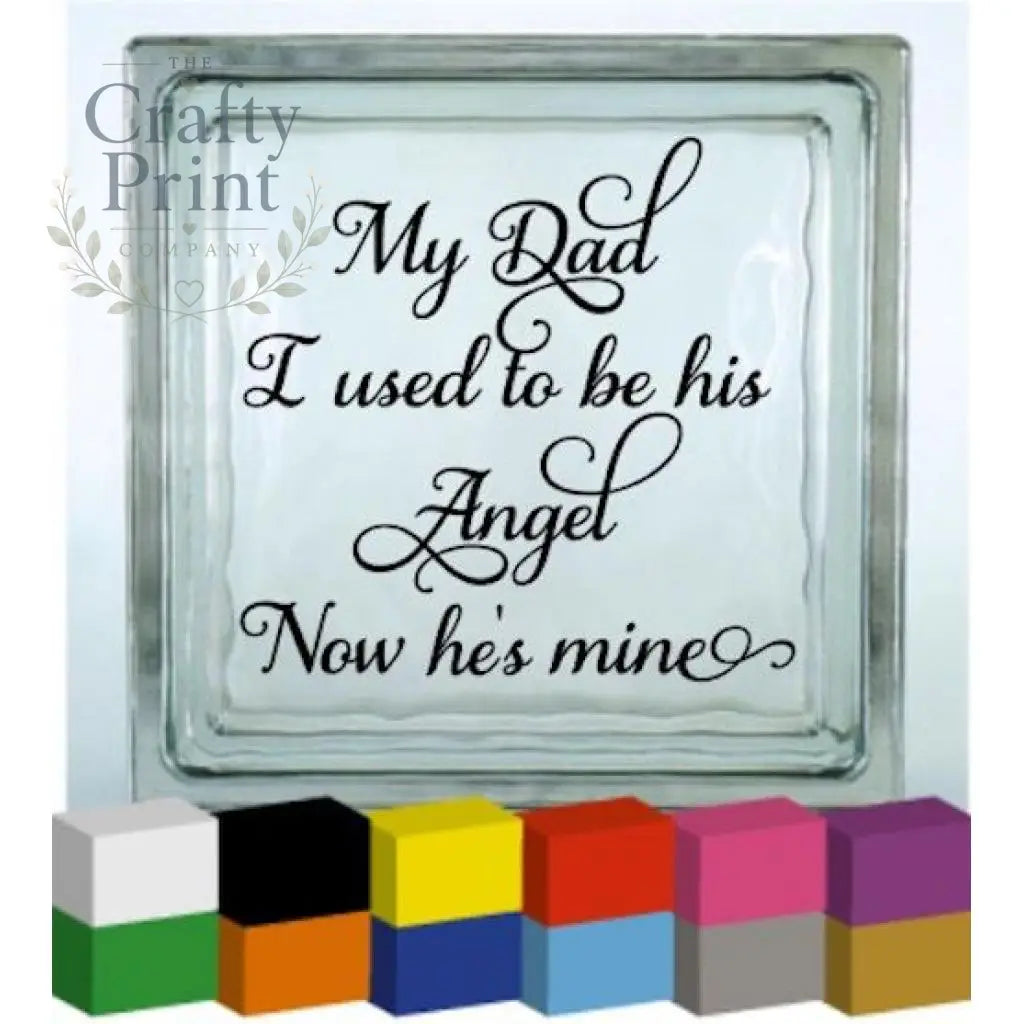 My Dad Vinyl Decal Sticker - Decorative Stickers