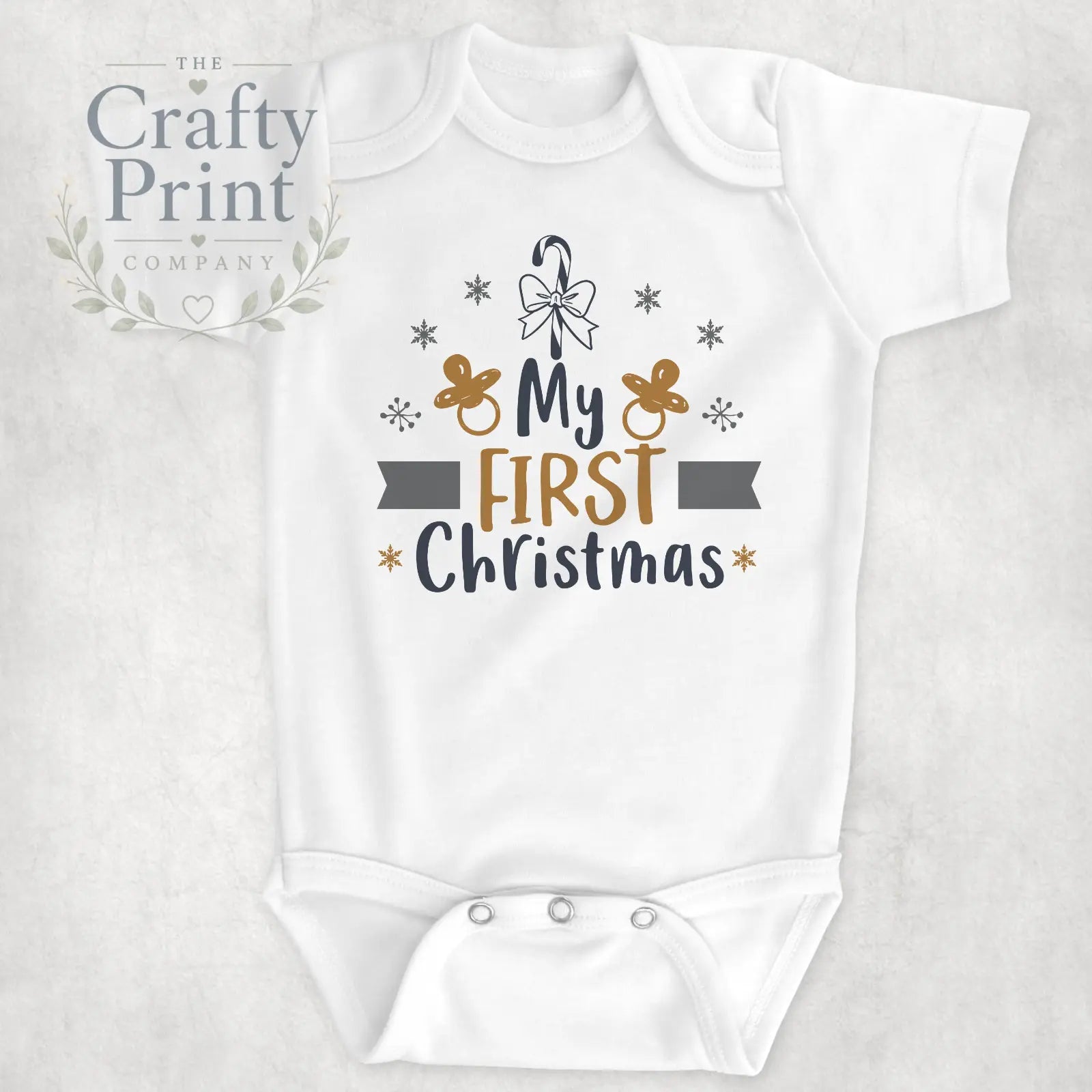 My First Christmas Bodysuit - Baby One-Pieces