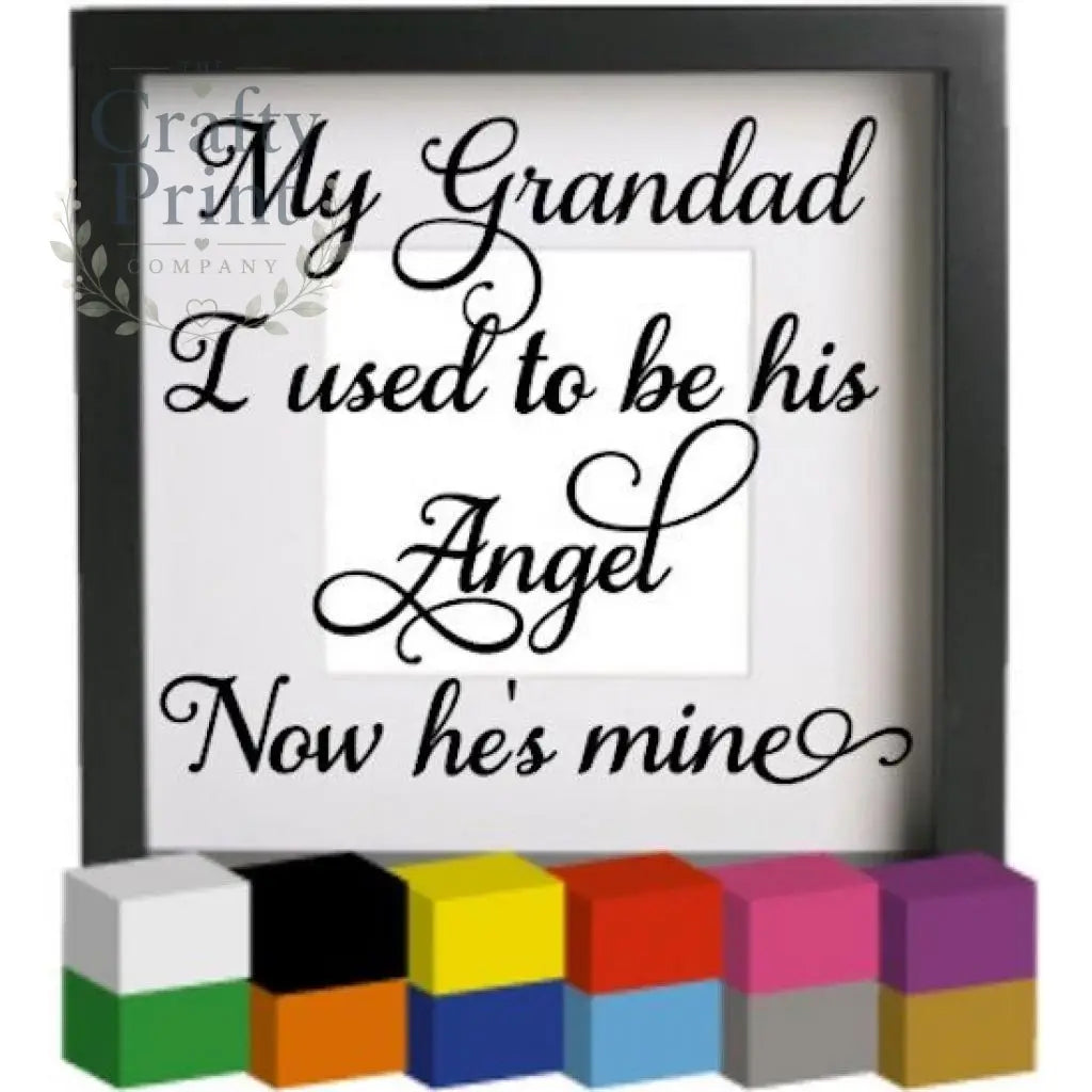 My Grandad Vinyl Decal Sticker - Decorative Stickers