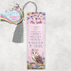 My Teacher Owl Personalised Bookmark - Acrylic - Bookmarks