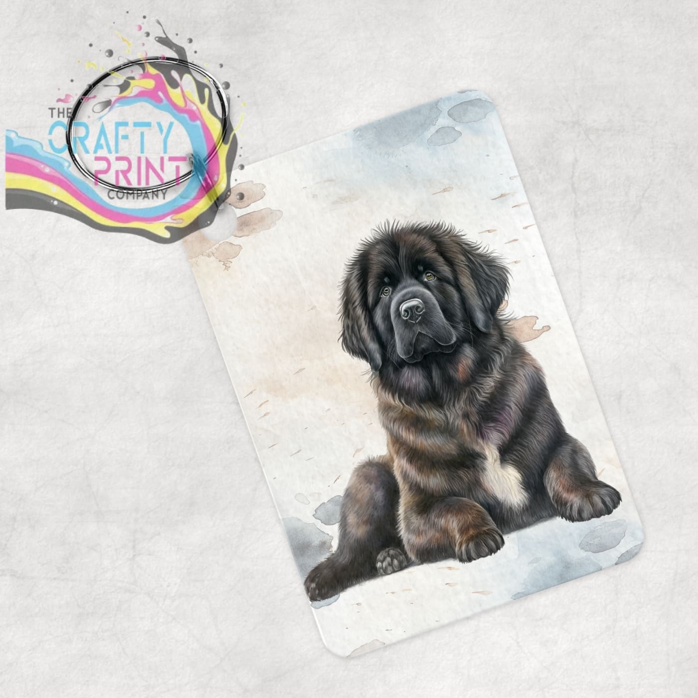 Newfoundland Keyring – Cute Dog Keychain Gift for Lovers