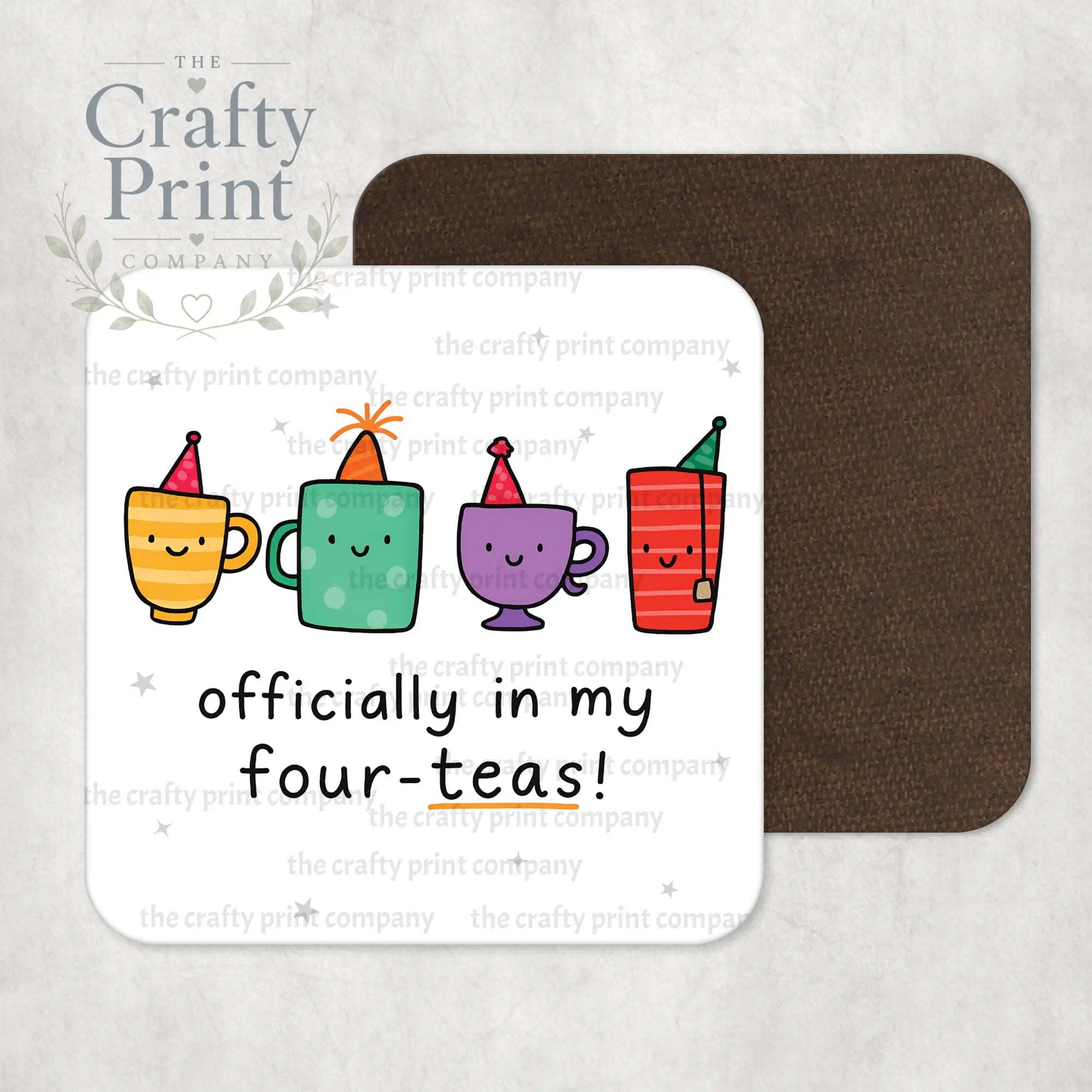 Officially in my Four-Teas Coaster - Coasters