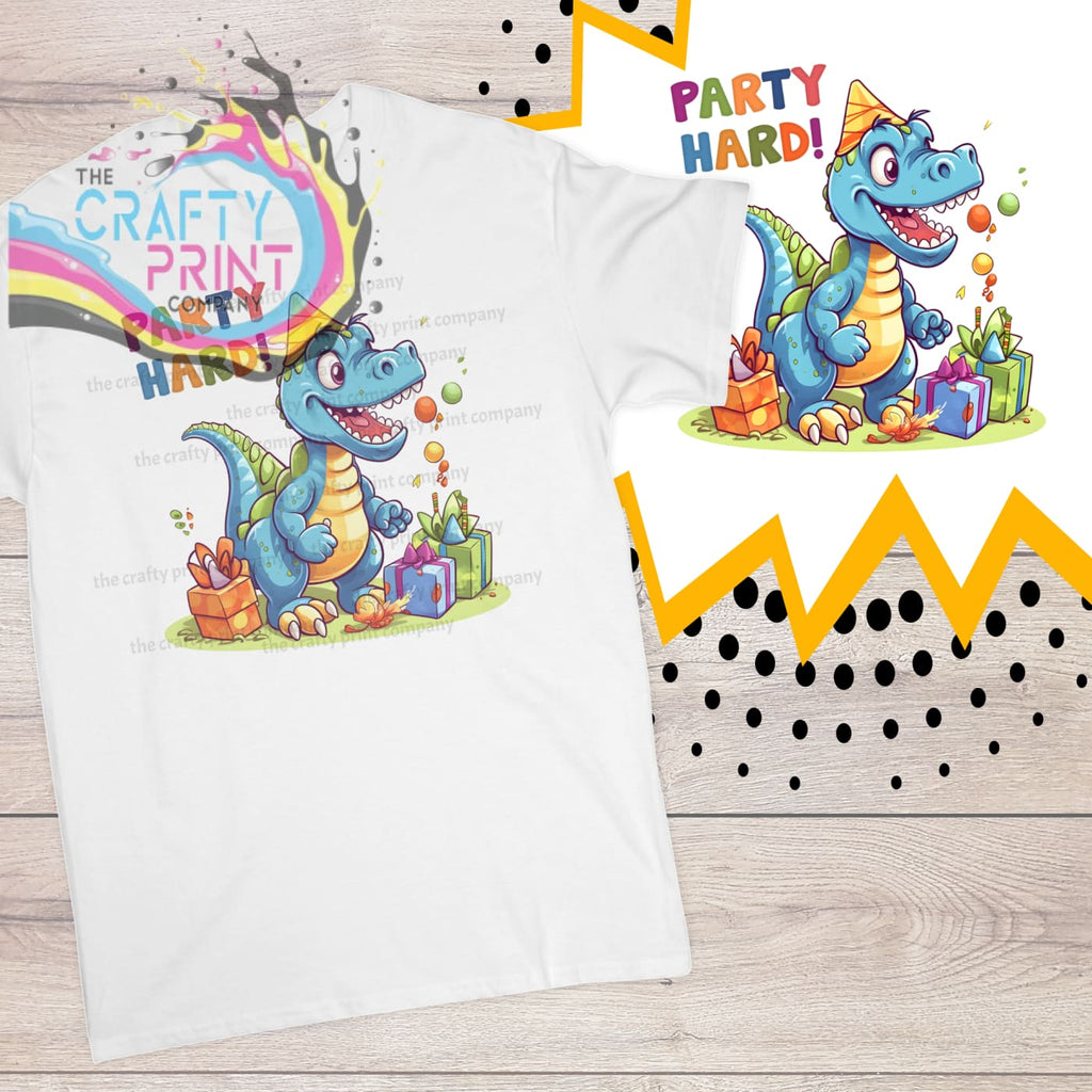 Party Hard Birthday Children’s T-shirt - Shirts & Tops