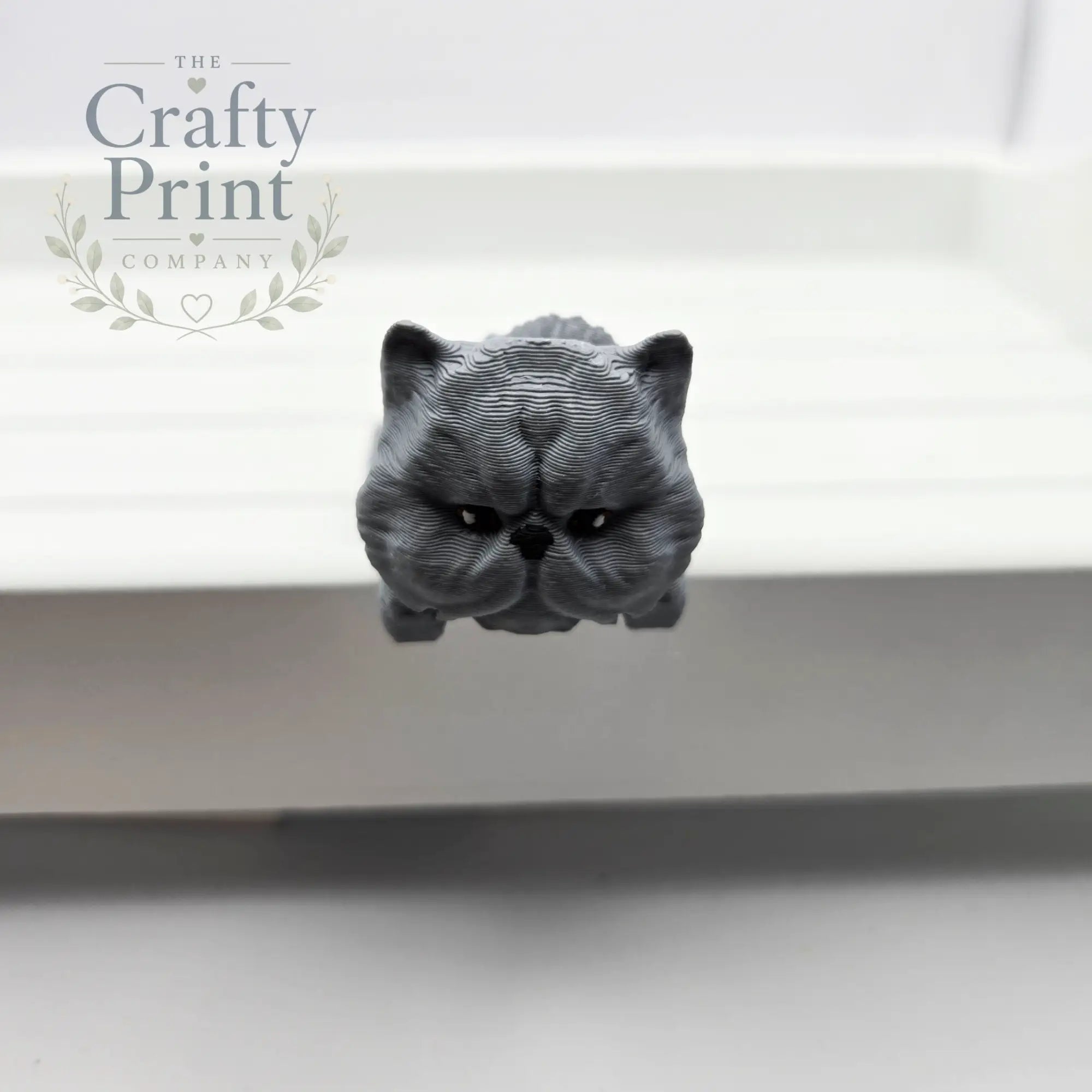 Persian Cat Articulated Flexi Keyring / Fidget - Keychains