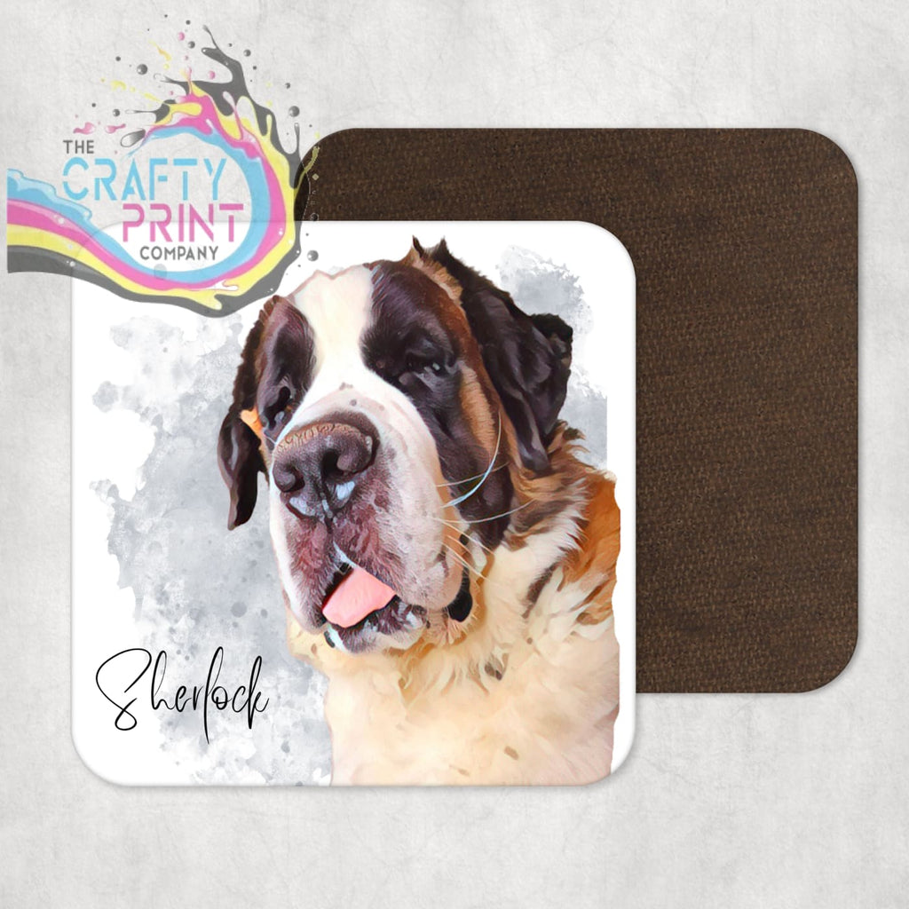 Personalised Custom Pet Portrait Coaster Coasters